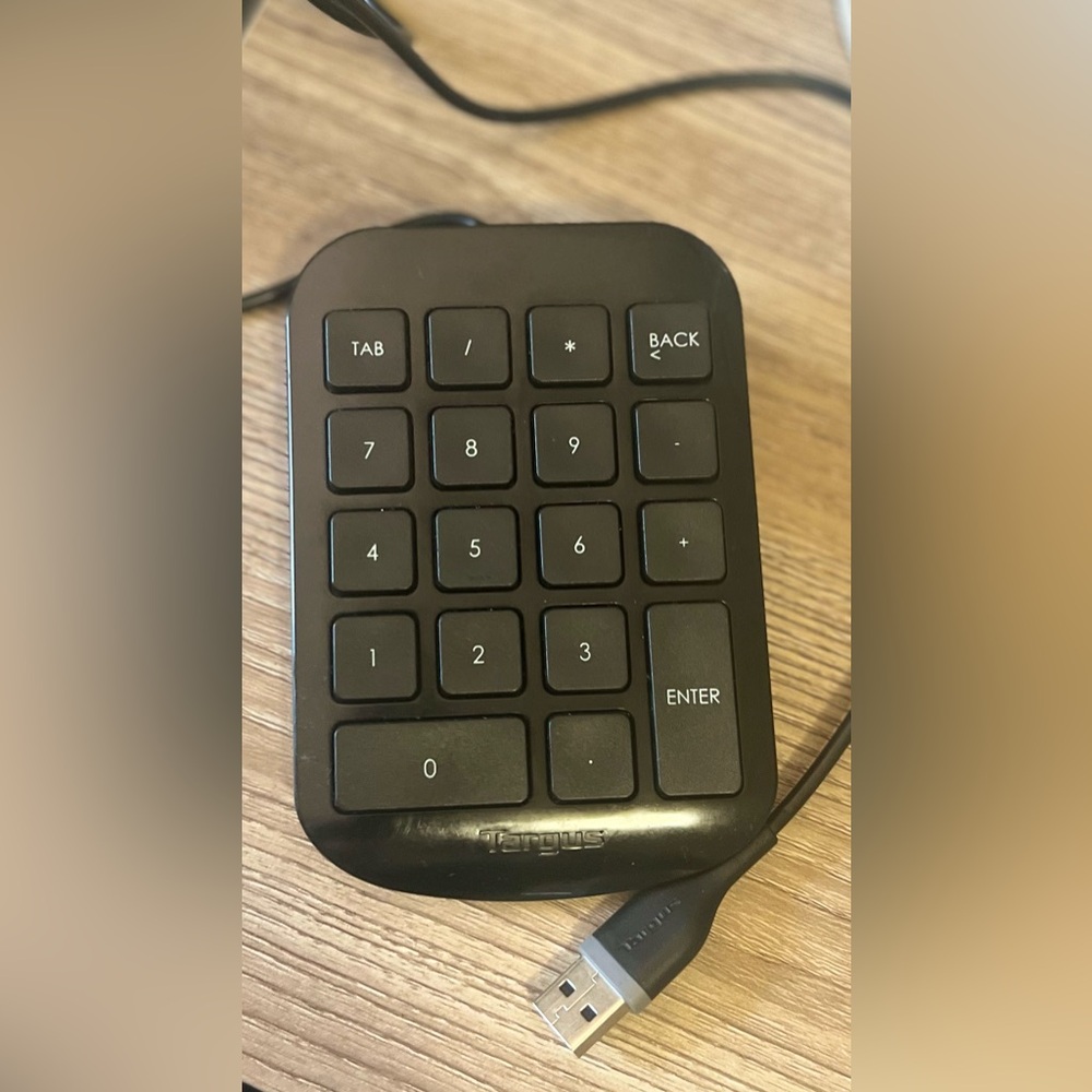 Targus Black USB Keypad